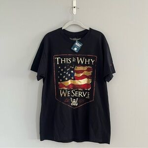 7.62 Design Battlespace Navy This is Why We Serve Military Shirt